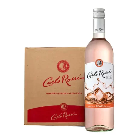 Carlo Rossi Ice Peach 12X75CL