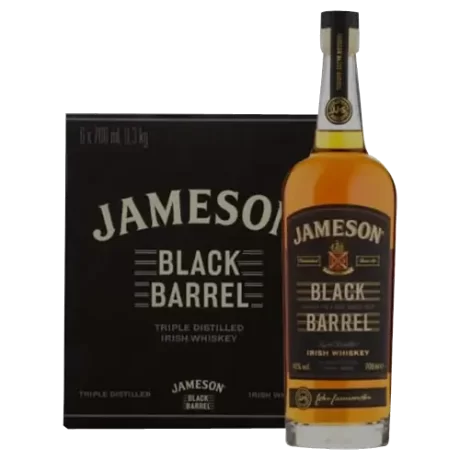 Jameson Black barrel 70CL X 6