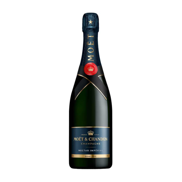 An elegant champagne celebration scene featuring Moët & Chandon bottles, representing the premium champagne choice for Nigerian weddings and special occasions, commonly ordered from online liquor stores for celebrations.
